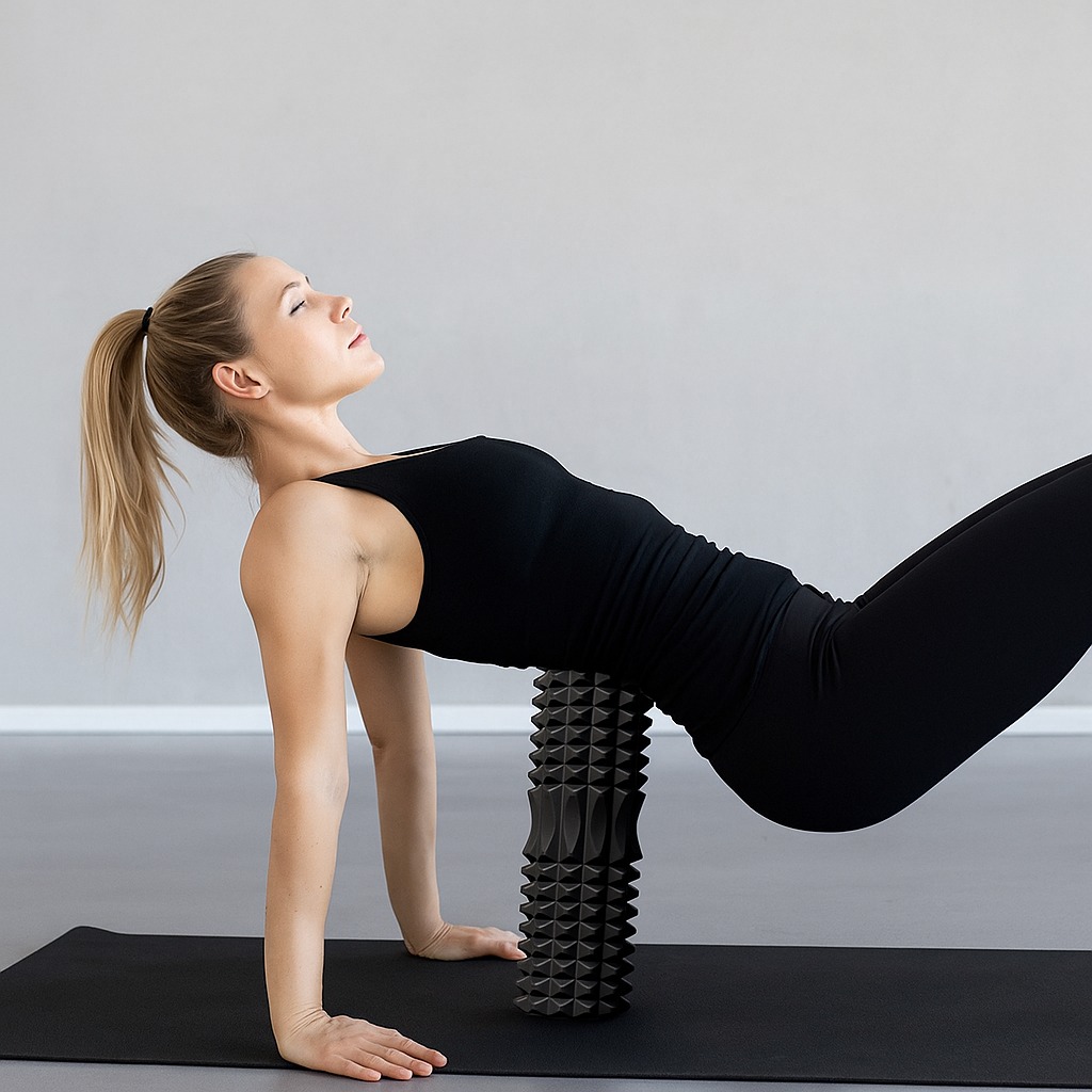 Foam Roller Trigger Point - Roller Busa EVA untuk Pijat Punggung,