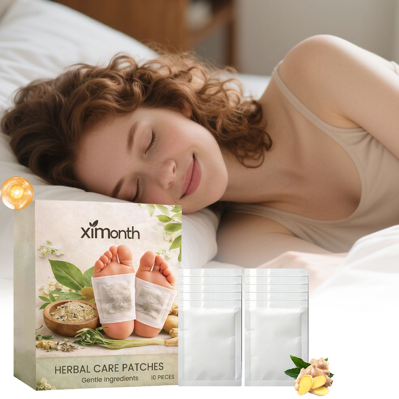 Detox Foot Patch - Koyo Kaki Pembersih Mendalam untuk Detoks,