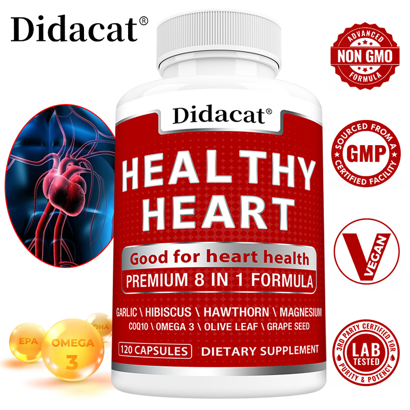 Health With Wellness - Kapsul Kesehatan Jantung dengan CoQ10 Omega-3