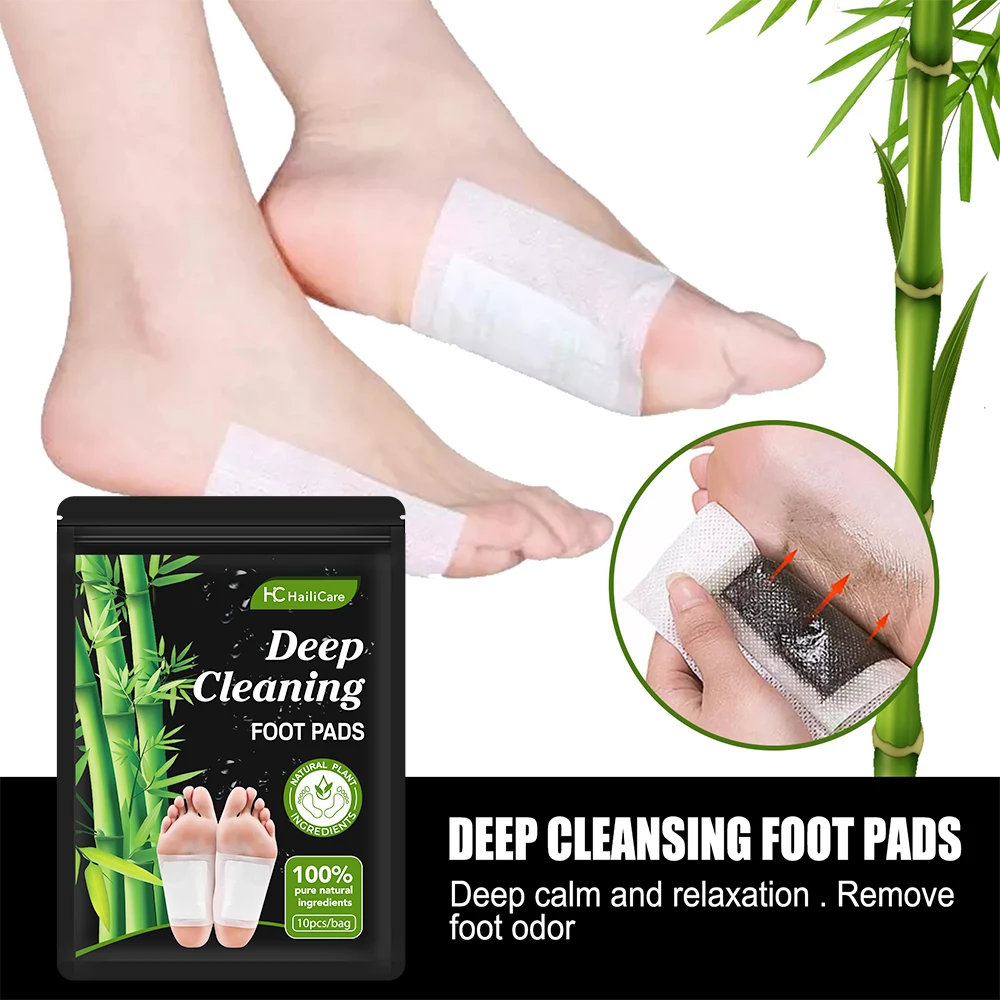Detox Foot Patch - 10 Buah/Tas Koyo Detoks Kaki Arang