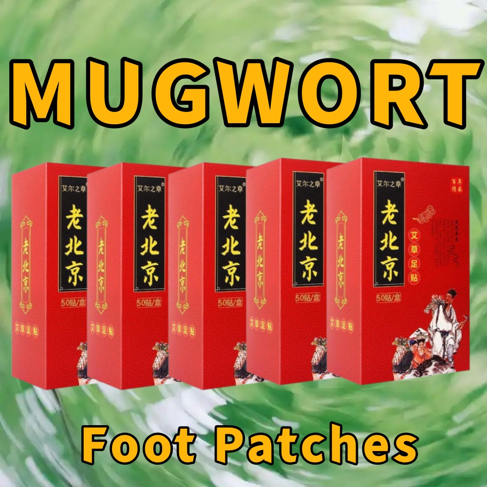 Detox Foot Patch - 50/100/150/250 Plester Kaki Tradisional Peking Plester