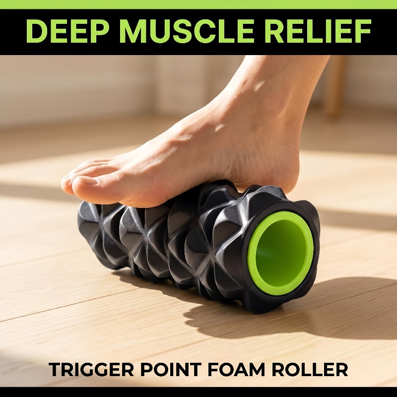 Foam Roller Trigger Point - Stik Pijat Otot Kaki dengan Busa
