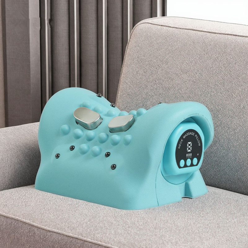 Neck Traction Pillow - Bantal Traksi Servikal EMS Berpemanas Listrik