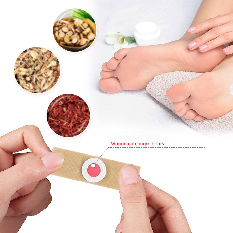 Detox Foot Patch - 6 Buah Stiker Perawatan Kaki, Plester