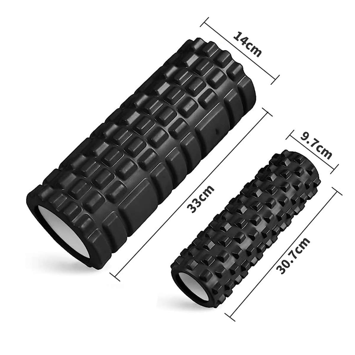 Foam Roller Trigger Point - 33Cm Kolom Yoga Busa Sumbu Rol