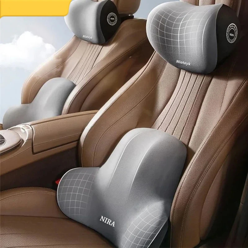 Bantal Leher Mobil Melindungi  - Neck Traction Pillow ulasan dan harga
