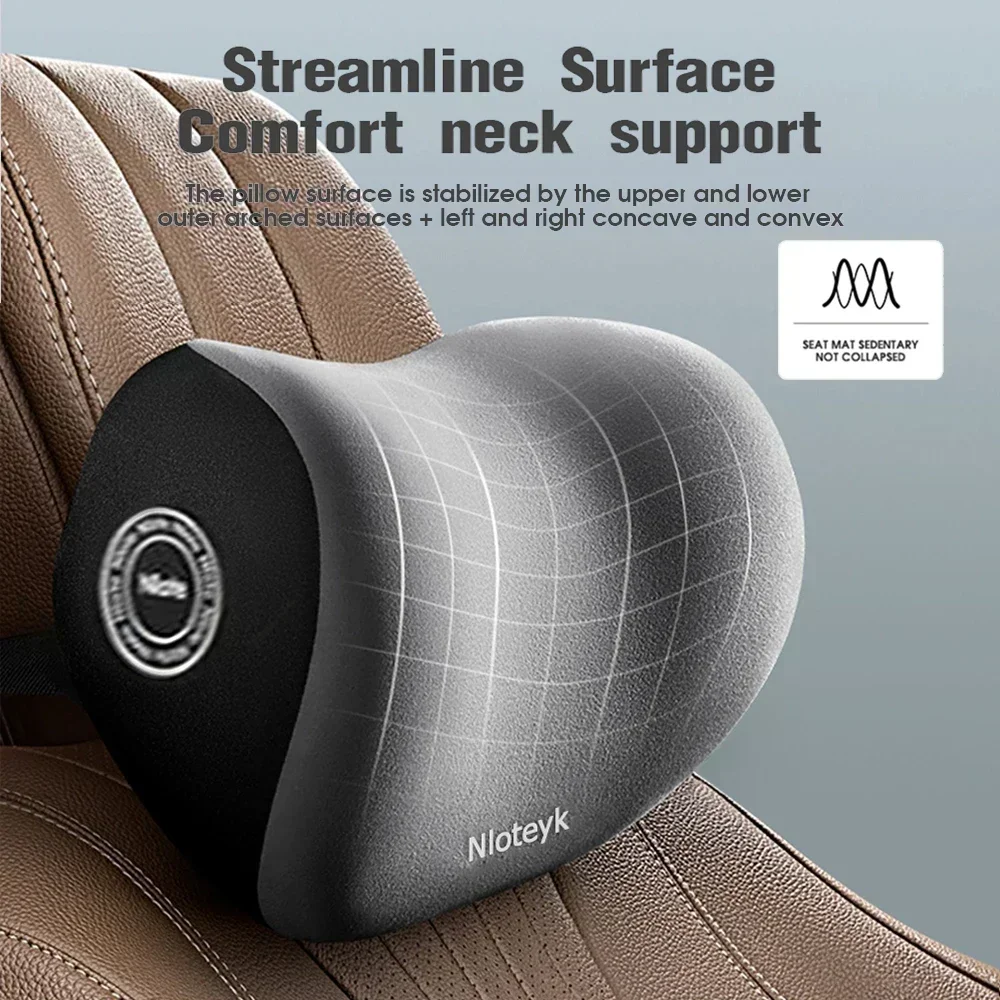 Bantal Leher Mobil Melindungi  - Neck Traction Pillow ulasan dan harga