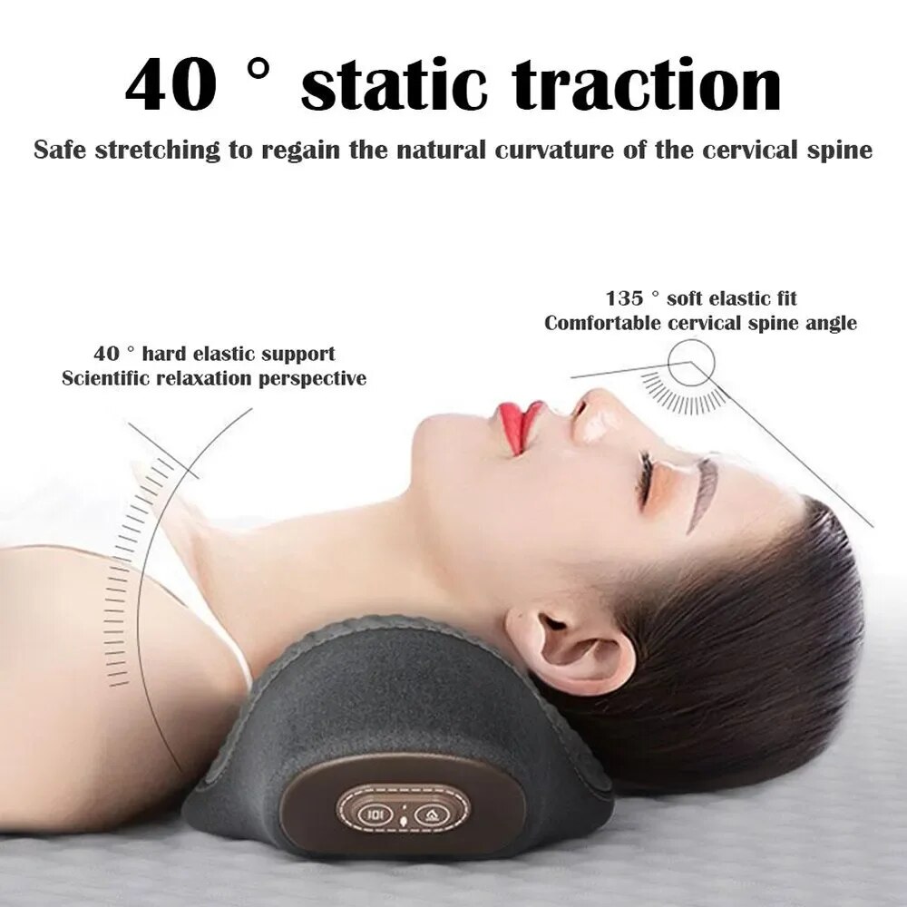 Bantal Pijat leher, pijat elek - Neck Traction Pillow ulasan dan harga