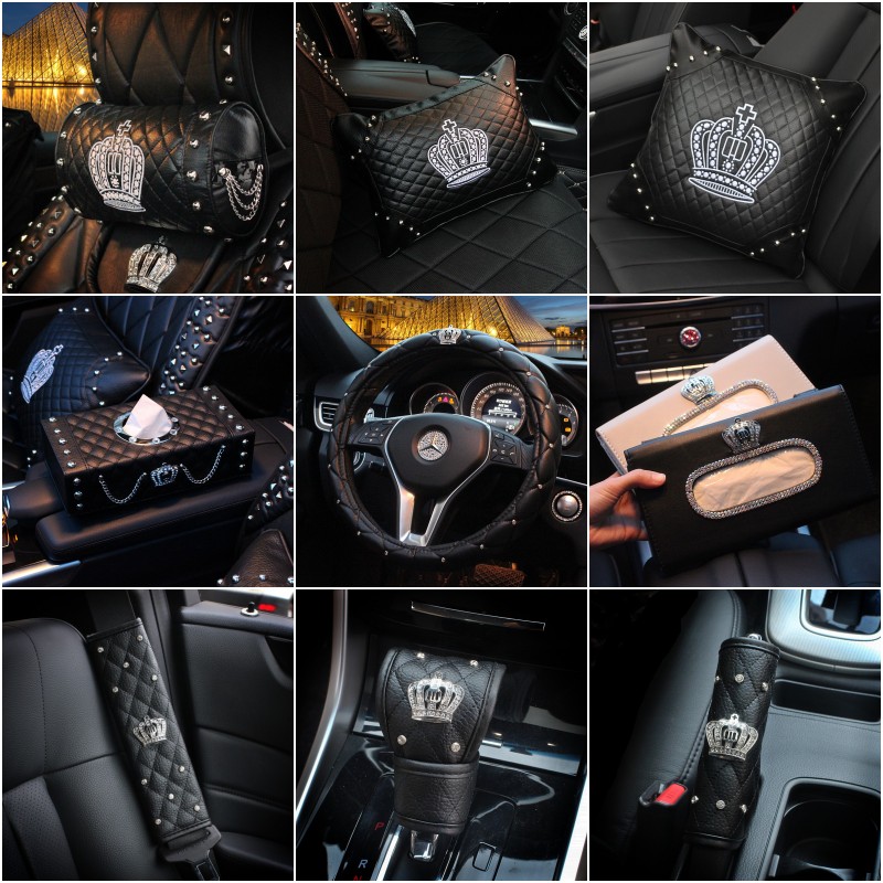 Aksesori Interior Mobil Mahkot - Neck Traction Pillow ulasan dan harga