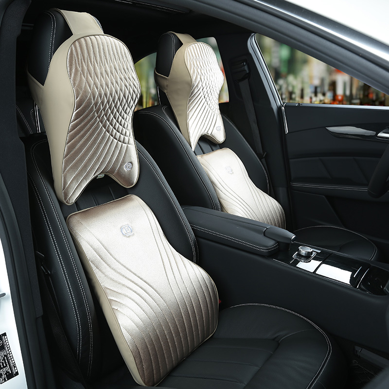 Set bantal mobil busa memori,  - Neck Traction Pillow ulasan dan harga