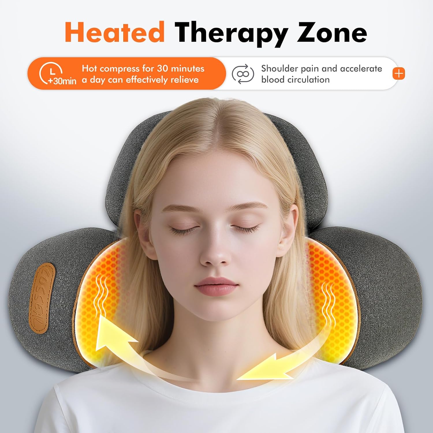 Bantal Pijat Leher 3-in-1 deng - Neck Traction Pillow ulasan dan harga