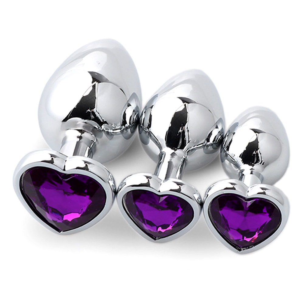 3PCS Anal Plug Logam untuk Pas - Health With Wellness ulasan dan harga