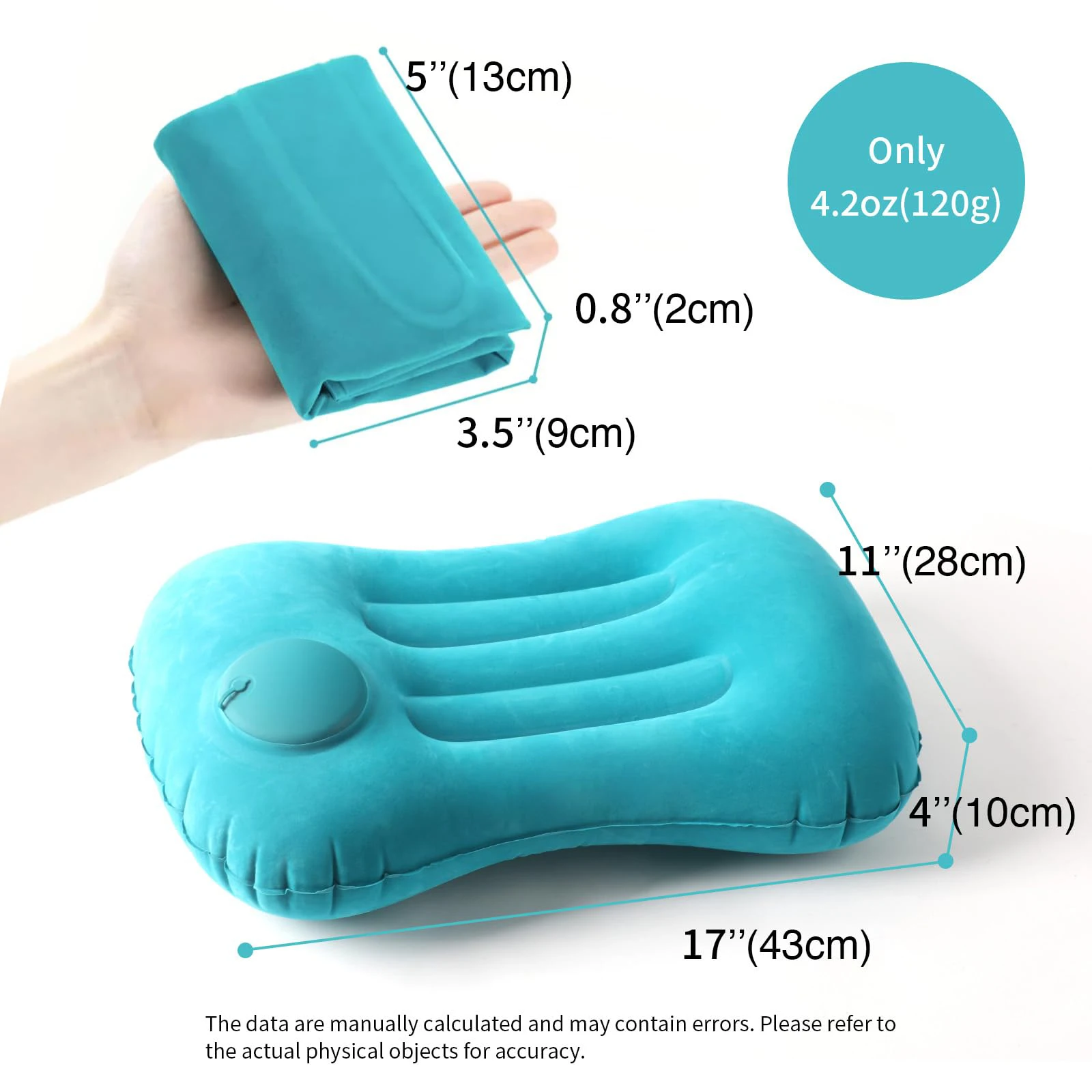 Bantal tiup portabel nyaman, b - Neck Traction Pillow ulasan dan harga