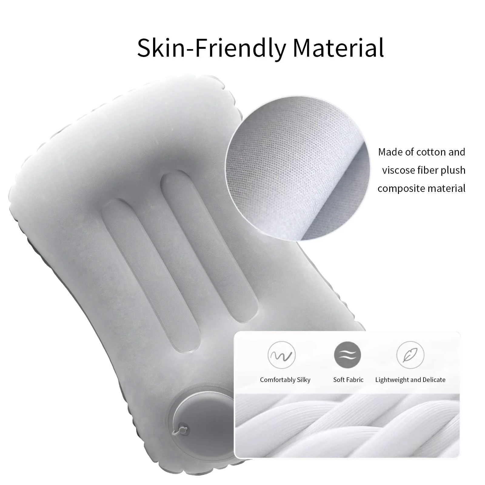 Bantal tiup portabel nyaman, b - Neck Traction Pillow ulasan dan harga