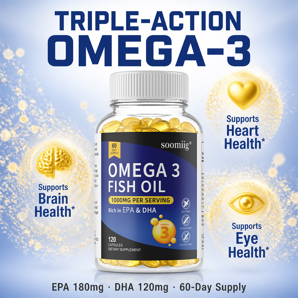 Minyak Ikan Omega 3 Laut Dalam - Health With Wellness ulasan dan harga